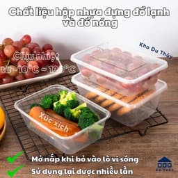 Hộp Nhựa Cao Cấp Siêu Mỏng (dạng chữ nhật)  3