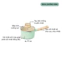 Quánh chống dính có nắp thủy tinh 2