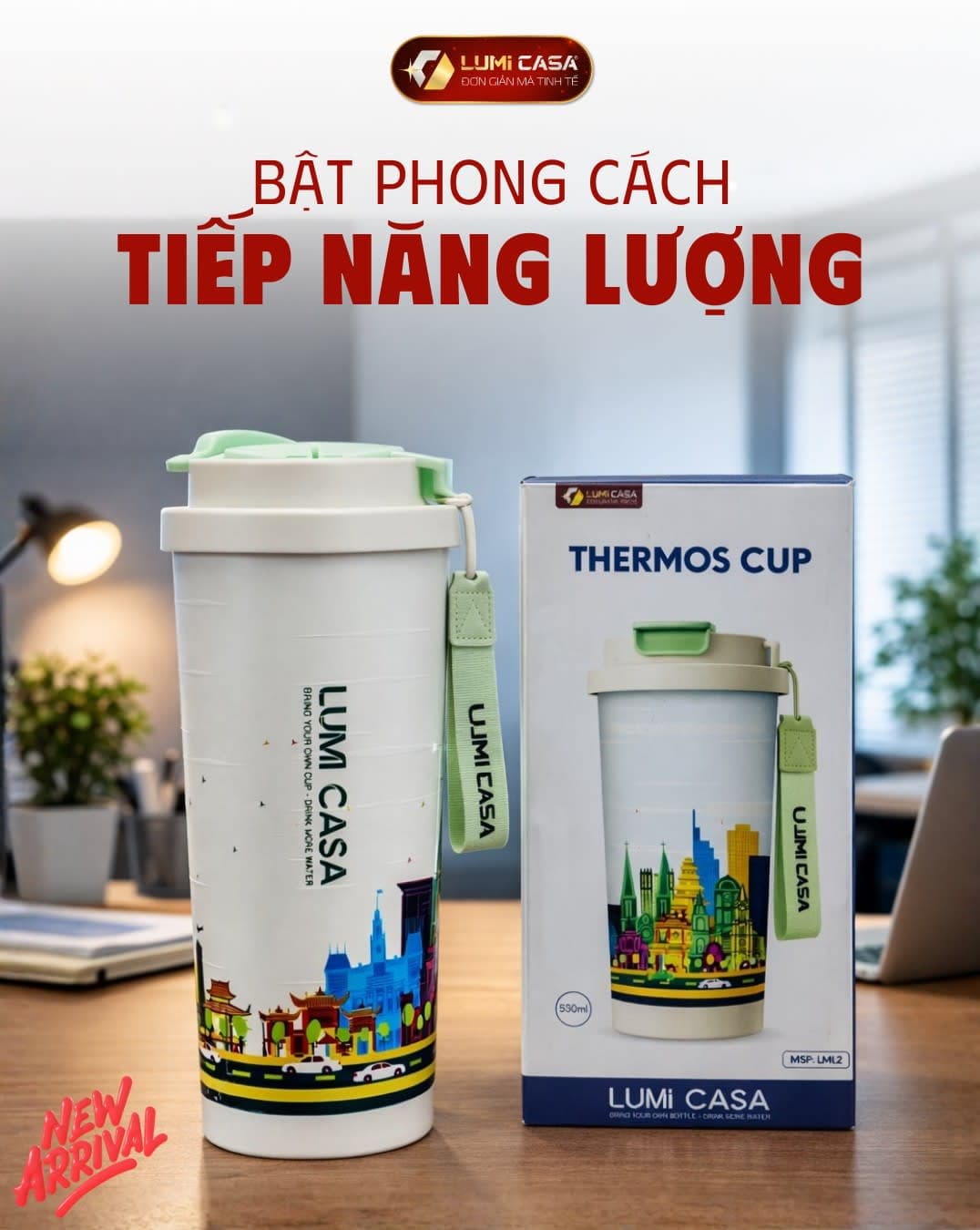 Ly giữ nhiệt LML2