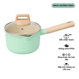 Quánh chống dính có nắp thủy tinh 3
